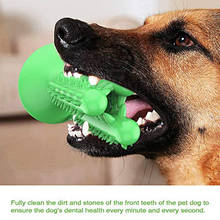 Escova de dentes para cachorro, vara de limpeza dos dentes do cachorro, escovação oral, seguro, mastigação de brinquedo para cães de médio e grande porte 2024 - compre barato