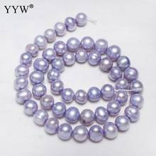 Cultured Potato Freshwater Pearl Beads 8-9mm 0.8mm Hole 15Inch/Strand for DIY Bracelet Necklace Jewelry Making Accessory 2024 - buy cheap