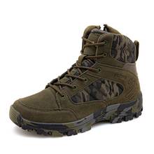 2020 Winter Autumn Male Lightweight Military Sneakers Combat Safety Shoes Men Mountain Outdoor Hiking Sport Work Boots 2024 - buy cheap