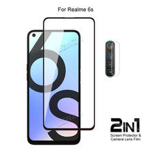 For Realme 6S Camera Lens Protecting Film & Full Coverage Protective Tempered Glass Phone Screen Protector 2024 - buy cheap