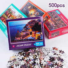 Puzzles for Adults 500 Pcs Paper Jigsaw Puzzles Educational Intellectual Decompressing DIY Large Puzzle Game Toys Gift SJPT-09 2024 - buy cheap