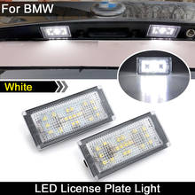 2 uds para BMW E65 E66 730i 735i 740i 745i 750i salón 2006 2007 blanco 2008 luz LED de matrícula número de lámpara 2024 - compra barato