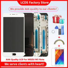 5.5" AAA Quality LCD For MEIZU M5 Note Lcd With Frame Display Screen Touch Screen For MEIZU Note 5 LCD Display 2024 - buy cheap