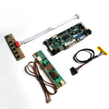 Placa de controle de tela, para windows 2, monitor lcd, dvi vga m. nt68676, 1280*800, 15.4 ", lvds 30pin, ccfl 2024 - compre barato