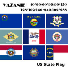 YAZANIE-banderas y Estandarte impresos de los Estados Unidos, Estados Unidos de América, nevadas, Montana, Kennedy, Lowa, Brooklyn, missuri 2024 - compra barato
