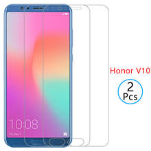 case on honor view v 10 cover tempered glass screen protector for huawei honer onor v10 view10 5.99 protective phone coque bag 2024 - buy cheap