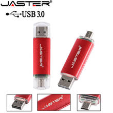 JASTER USB 3.0 Pendrive 64GB Flash High Speed USB Flash Drive Real Capacity OTG Pen Drive USB Stick 32GB USB Flash Customized 2024 - buy cheap