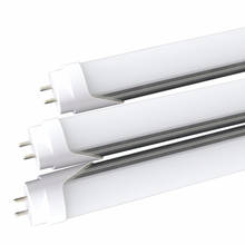 G13 двухштырьковый светодиодный светильник T8, 334 мм, 450 мм, молочный, 110 В, 220 В, 230 В, 240 в, светодиодный, флуоресцентный, 1 фут, 1,5 фута, теплый белый, холодный белый 2024 - купить недорого