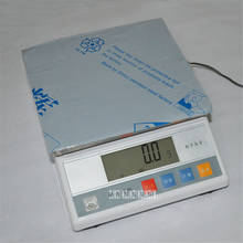 Balança industrial de precisão 457a, 10kg, visor digital, balança de cozinha, 10000g/0.1g, peso 100-240v 2024 - compre barato