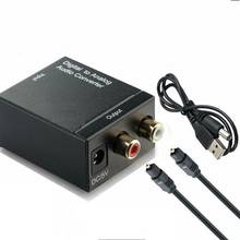 3.5mm Optical Adapter Digital To Analogue Audio Converter Coaxial Toslink RCA LR Adapter Decoder Headphone Amplifier SPDIF 2024 - buy cheap
