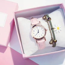 Повседневные женские наручные часы модные женские часы кварцевые наручные часы кожаные простые женские часы подарок Montre Femme Relogio Feminino 2024 - купить недорого
