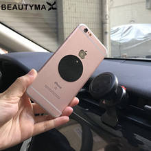Магнитный автомобильный держатель для телефона мини-крепление на вентиляционное отверстие Магнитная подставка для мобильного телефона универсальная подставка для смартфона для iPhone 11 Xiaomi 2024 - купить недорого