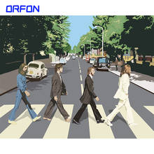Набор для рисования по номерам на холсте «Abbey Road» 2024 - купить недорого