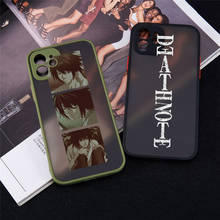 Funda de teléfono suave mate para Iphone 12, 11 Pro, XS MAX, 8, 7, 6, 6S Plus, X, SE2020, XR, Anime japonés Death Note Coque para IPhone 12 2024 - compra barato