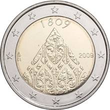 Finland 200th Anniversary of the Grand Duchy in 2009 2 Euro Real Original Coins True Euro Collection Commemorative Coin Unc 2024 - buy cheap