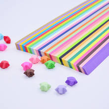 DIY Mixed Candy Color Paper Set Lucky Wish Star Paper Strips Origami Folding Gift Craft Paper Decoration Supplies 2024 - buy cheap