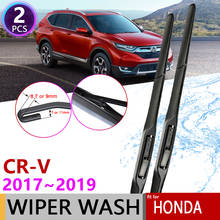 Escobillas de limpiaparabrisas para coche, accesorios adhesivos para Honda CR-V 2017, 2018, 2019, CRV RW1 ~ RW6 2024 - compra barato