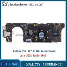 Computador portátil a1425 placa lógica 820-3462-a 2.5ghz/2.6ghz núcleo i5 8gb para macbook pro 13 '2012 2013 a1425 placa-mãe substituição 2024 - compre barato