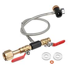 G1/2 CO2 Cylinder Refill Adapter Hose, CO2 Refill Station Connector Kit for Filling Soda Maker for Sodastream Tank 2024 - buy cheap