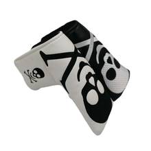 Golf Putter Head Cover Headcovers New Skull Design For Golf Clubs Protector Velcro 2024 - buy cheap