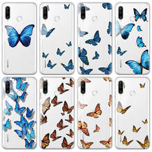 Cute Butterfly Case For Huawei P40 P30 P20 Mate 30 20 Pro P10 P8 P9 Lite E 2017 P Smart Plus Z 2019 Back Cover Cases Clear Thin 2024 - buy cheap
