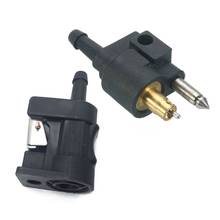 Adaptador de manguera de combustible macho/hembra, Conector de tubo para Motor fueraborda ya-maha, accesorios de barco, 1/4 ", 6mm, 1 Juego 2024 - compra barato