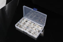 Kit surtido de fusibles automotrices de vidrio, soporte para disyuntores de coche, 5amp-30amp, 120 Uds. 2024 - compra barato