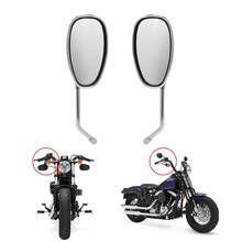 Motorcycle 10mm Rear View Side Mirror Cafe Racer Retroviseur Motorbike Accessories For Honda Shadow 750 VTX1300C/R/T 2024 - buy cheap