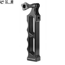 CNC Aluminum Tactical Style Handle Selfies Stick Hand Grip Mount Thumb Screw for Gopro Hero 8 7 6 5 for DJI Osmo Action Cameras 2024 - buy cheap