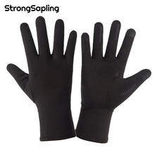 Guantes de ciclismo Unisex, manoplas cálidas y a prueba de frío para invierno, pantalla táctil de dedo completo, resistentes al viento, resistentes al agua, antideslizantes, para bicicleta, esquí y correr 2024 - compra barato