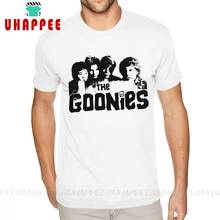Custom Made The Goonies Children T-Shirt Mens Top Quality Short Sleeved Heavy Cotton White O Neck T Shirts 2024 - buy cheap