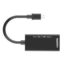 Micro-USB to HDMI Adapter 1080P HDMI Cable for Android Phone Tablet TV Support 192KHz Digital Audio 2024 - buy cheap