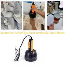 Free Shipping Bottle Cap 20-100MM Heat Sealer Sealing Machine Microcomputer Glass Jar Aluminum Medical Plastic Foil Capper 2024 - buy cheap