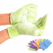 Scrub Bath Peeling Exfoliating Mitt Glove For Bath Cloth Silicone Brush Towel Back Towel Scrubber Shower Anti Cellulite Brush 2024 - buy cheap