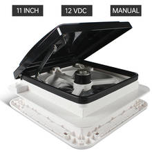 DREAMRV Accessories 11' 360mm DC 12V Manual Control RV Roof Vent Caravan Skylight RV Vent Fan 2024 - buy cheap