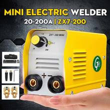 110V ZX7-200 200A Mini Electric Welding Machine IGBT DC Inverter ARC MMA Stick Welder Weld Equipment 2024 - купить недорого