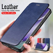 Кожаный чехол-книжка с магнитной застежкой для Samsung Galaxy Note 20 Ultra 20 ultra note20ultra 2024 - купить недорого