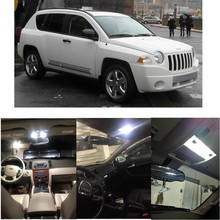 Внутренние светодиодные лампы для 2009 Jeep Commander Compass Grand Cherokee Liberty Patriot Wrangler 2024 - купить недорого