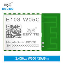W600 bajo costo tamaño pequeño módulo Wifi 20 dBm 2,4 GHz UART para Wi-Fi Esp8266 módulo inalámbrico con antena de PCB cojxu E103-W05C 2024 - compra barato