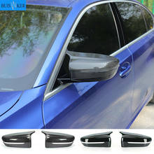 Фотоаппарат для BMW 5 Series G30 G31, боковое зеркало заднего вида, левый руль, углеродное волокно ABS 2017 2018 2019 2024 - купить недорого