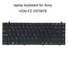 V070978 Replacement keyboards for Sony VAIO VGN FZ FZ18L FZ18 M SP Spanish LA black laptop keyboard two Screw Post on sale 2024 - buy cheap