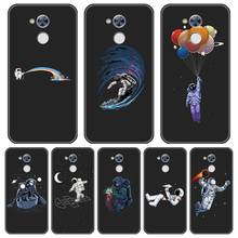 Back Cover For Huawei Honor 4C 5C 6C 6A Pro Astronaut Space Funny Silicone Soft Case For Huawei Honor 4X 5A 5X 6 6X Phone Case 2024 - buy cheap