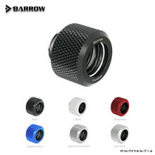 BARROW-compresión de mano OD12mm/OD14mm/OD16mm, accesorios de tubo para refrigeración por agua, Conector de Metal de ajuste G1/4 '', hilo TEPG Acrílico 2024 - compra barato
