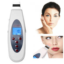 Limpador ultrassônico de pele, purificador facial, remoção de acne, massageador facial, peeling, tom de limpeza, levantamento 2024 - compre barato