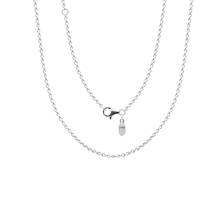 CKK ожерелья, ювелирные изделия из стерлингового серебра 100% 925 пробы, Классические цепочки, ожерелье для женщин и мужчин, сделай сам, изготовление колье, оптовая продажа YL004 2024 - купить недорого