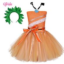 Kids Moana Christmas Costume for Girls Mesh Tutu Dress Summer Dress Children Baby Clothes Carnival Birthday Attire Clothing 2024 - buy cheap