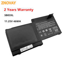 Аккумулятор ZNOVAY SB03XL для HP EliteBook 820 G1 E7U25AA E7U25ET HSTNN-LB4T 716726-1C1 716726-421 717378-001 11,25 V 46WH 2024 - купить недорого