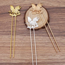 5 pcs Chinese Hair Sticks Women Vintage Bird Hair Forks Bun Clip DIY Headwear Jewelry Hair Forks 2024 - buy cheap