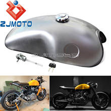Universal Motorcycle 10L Cafe Racer Mojave Fuel Tank Vintage 2.6 Gallon Gas Tank For Honda Suzuki Yamaha BMW CB XS SR XV 750 2024 - buy cheap