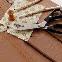 3 5 7mm Fabric Dressmaking Scalloped Edge Pinking Shears Scissors Clipper  Fabric Cutter Sewing  Professional Tailor Scissors 2024 - buy cheap
